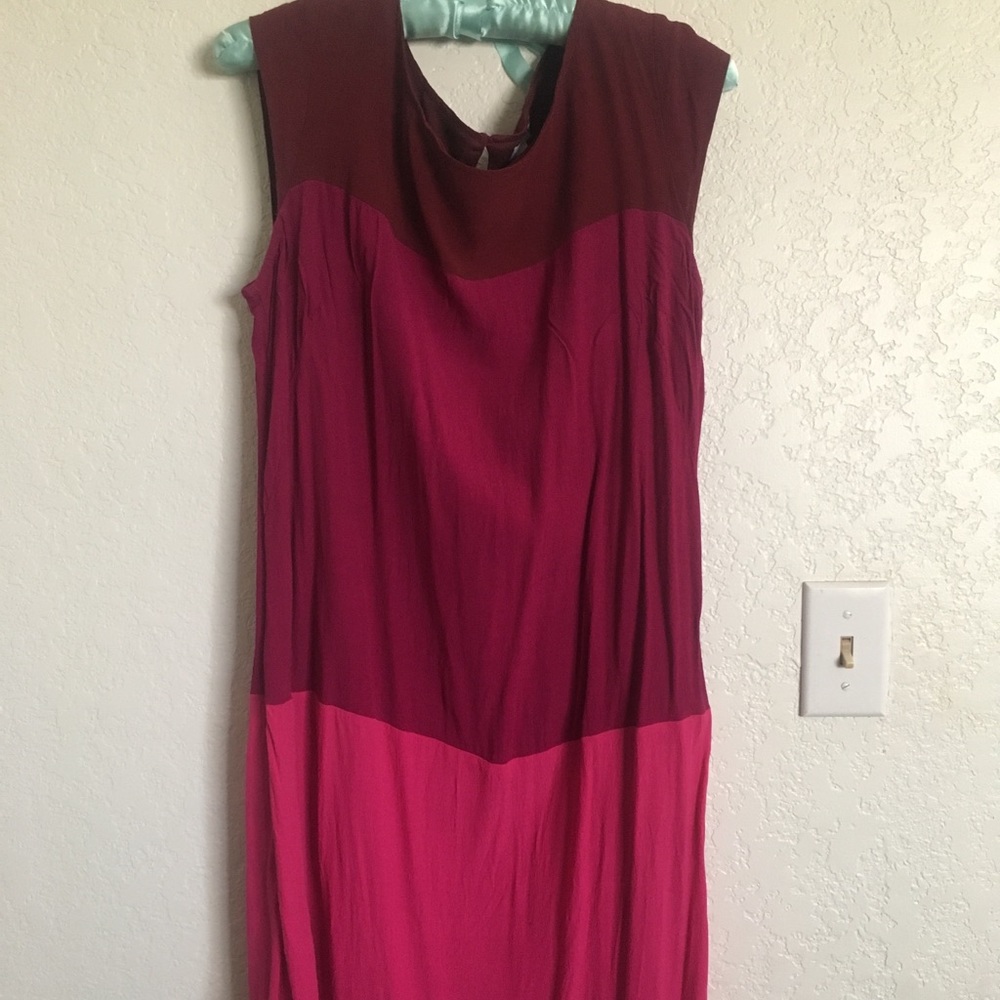 ON Color Block Shift Dress size large